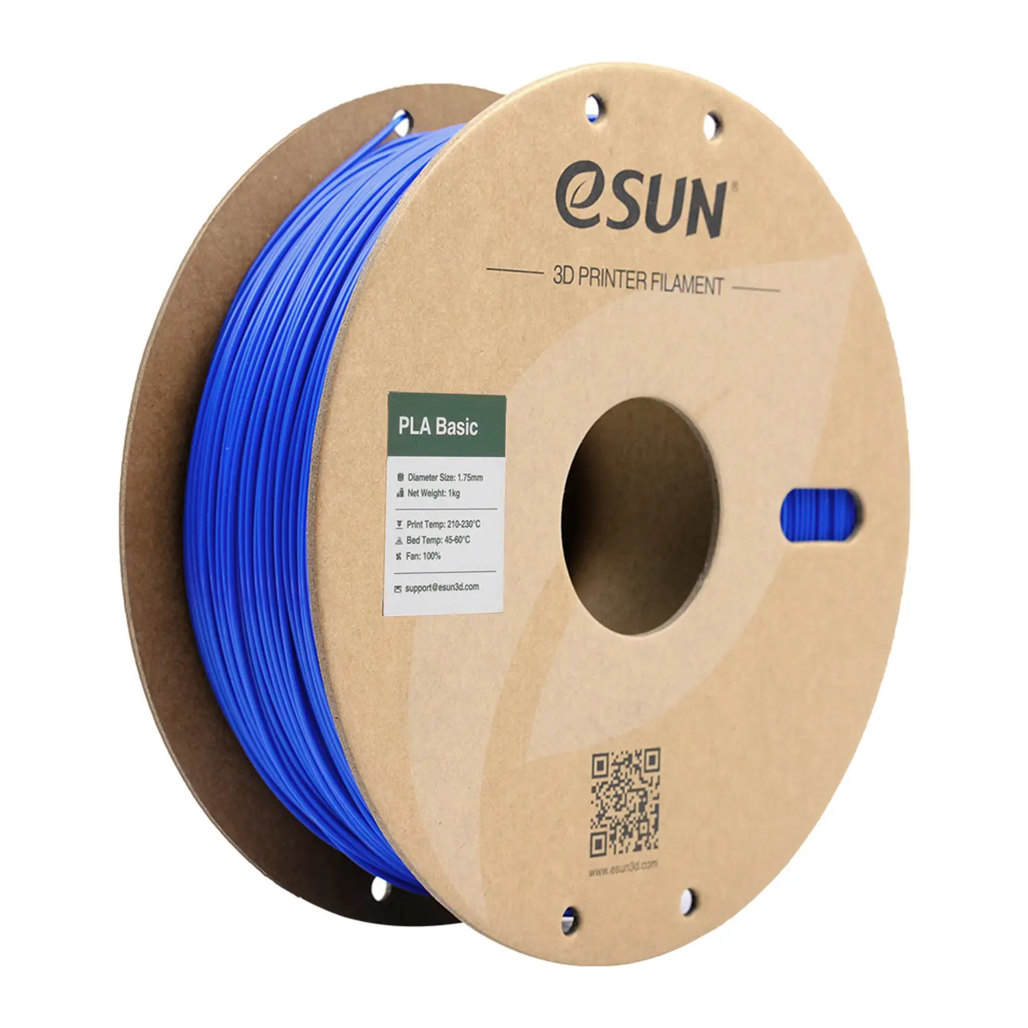 Bobina de filamento ESUN PLA Basic color Blue